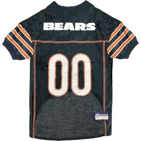 NFL Chicago Bears Dog Jersey, Size: 3XL. Best Football Jersey Costume for Dogs & Cats. Licensed Jersey Shirt