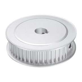 uxcell 5M-45T-1/2B Timing Belt Pulley 1/2" Bore, 45 Teeth Aluminum Alloy Synchronous Wheel with Keyway, Pitch 5mm Tooth for 15mm Width Belt