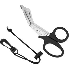 Keenso Diving Scissors, JD-918 420 Stainless Steel Technology Diving Scissors Underwater Escape Rope Fishing Net Shear