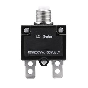 Circuit Protection Overload, AC 125/250V Circuit Breaker, 20 Amp Breaker Generator Breaker Generator Breaker Thermal Circuit Breaker Protector