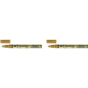 Marvy Uchida DecoColor Premium Fine Tip Marker Gold