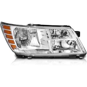 for 2009-2020 DODGE JOURNEY Headlights Assembly Replacement for 09 10 11 12 13 14 15 16 17 18 19 20 DODGE JOURNEY Headlight Assembly