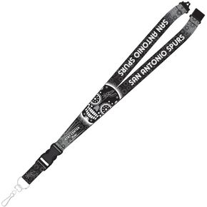 San Antonio Spurs Sugar Skull Lanyard, Great Gift/Merchandise for Sports Fans.