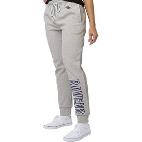 foco Women's Team Logo Soft Gray Woven Fashion Jogger Pants