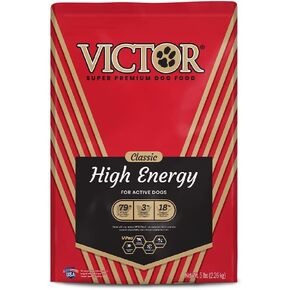 Victor Super Premium Dog Food – High Energy Dry Dog Food for Active Dogs – Gluten Free Dog Food with Beef and Chicken Meal Proteins for Sporting Dogs – All Breeds and All Life Stages, 50 lb