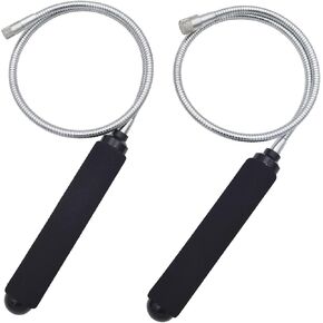 Flexible Magnetic Pickup Tool Set, 2LB & 5LB, 26" Bendable Extension Magnetic Pickup,Flexible Magnet for Narrow Space.…