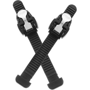 Milisten 2Pcs Flat Shoes Strap Shoelace Replaceable Skate Straps Roller Skating Strap Roller Skating Buckle Roller Skate Belt Replacement Buckle Strap for ice Skates ice Skates