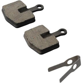 Disc Brake Pads, Organic Compound, Mountain Bike Steel Backed for Urban and Rural Roads Bike Brake Pads