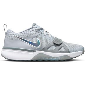 Nike Air Zoom Diamond Elite Baseball Turf Shoes SZ 8.5 Gray | White