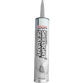 ICON 12062 Skylight Rubber Butyl Sealant - White
