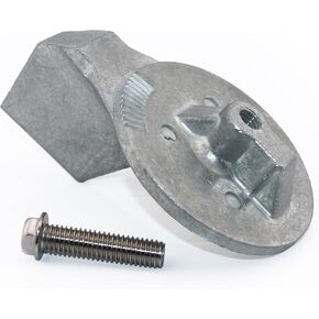 CAPTAIN Updated Zinc Alloy Trim Tab Anode, fit Mercury Mariner 35-300HP Outboard Engine and All MerCruiser Drives, 822777Q1 31640Q4