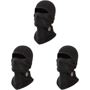 Klein Tools Men's Balaclava, Black, One Size (Pack of 3)