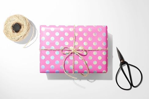 CC wonderland zone Gold Wrapping Paper Roll,Birthday Wrapping Paper,Gift Wrapping Paper,2 Rolls,(17 inches x 196 inches x 2 roll) in Saudi Arabia