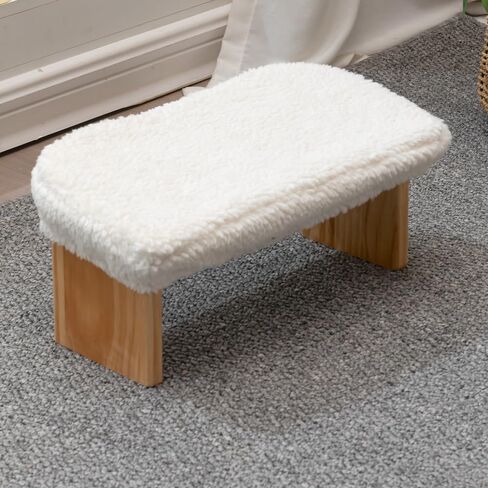 Butterfly Meditation Bench,No Assembly Required Prana Yoga Meditation Stool,Wooden Kneeling Ergonomic Seiza Seat,Seiza Prayer Bench (Natural) in Saudi Arabia