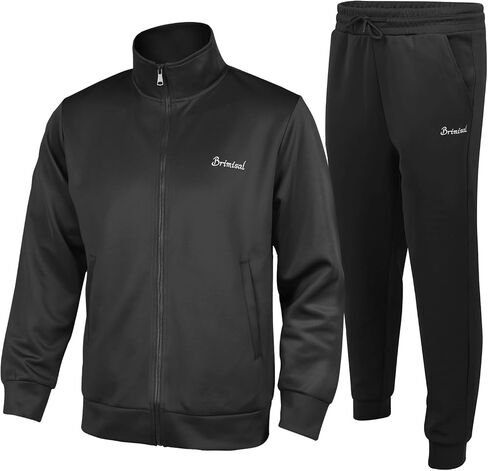 Men's Tracksuits Sweatsuits For Men 2 Piece Sets Outfits Long Sleeve Casual Full Zip Athletic Jogging Sportswear in Saudi Arabia