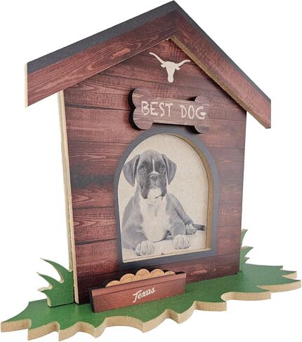 Fan Creations Penn State Nittany Lions Dog House Picture Frame NCAA College 3D Decorative Tabletop Photo Holder - Celebrate Best Friend & School - Holds 3.5x3.75 Print - For Home, Office, Dorm in Saudi Arabia