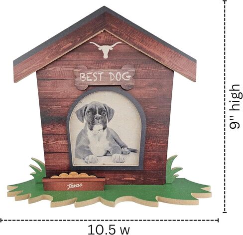 Fan Creations Penn State Nittany Lions Dog House Picture Frame NCAA College 3D Decorative Tabletop Photo Holder - Celebrate Best Friend & School - Holds 3.5x3.75 Print - For Home, Office, Dorm in Saudi Arabia