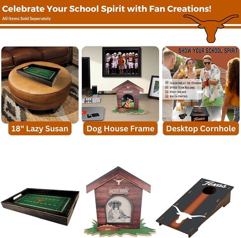 Fan Creations Penn State Nittany Lions Dog House Picture Frame NCAA College 3D Decorative Tabletop Photo Holder - Celebrate Best Friend & School - Holds 3.5x3.75 Print - For Home, Office, Dorm in Saudi Arabia