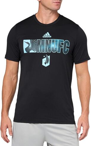 adidas Men's Minnesota United Fc Short Sleeve Pre-Game T-Shirt in Saudi Arabia