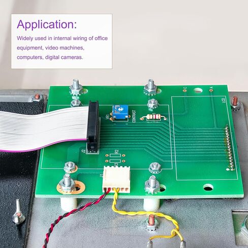 DMiotech 10Pin طويل 2M 1 مم IDC سلك رمادي كابل الشريط المسطح لـ AWM 2651 in Saudi Arabia