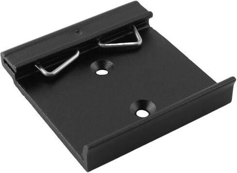 TAODAN 4PCS Rail Fasteners 44x48mm Hole Distance 20mm with 8 M3 Screws Rail Mounting Bracket Clamp Suitable for Relay Mounting Bracket Industrial Electronic Equipment Machinery in Saudi Arabia