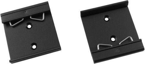 TAODAN 4PCS Rail Fasteners 44x48mm Hole Distance 20mm with 8 M3 Screws Rail Mounting Bracket Clamp Suitable for Relay Mounting Bracket Industrial Electronic Equipment Machinery in Saudi Arabia