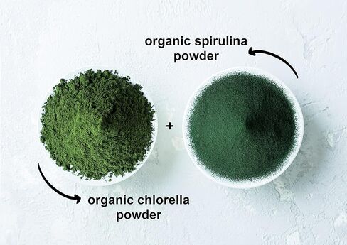 Food to Live Organic Algae Powder Mix, 2 Pounds – Spirulina and Chlorella 50/50 Blend, Non-GMO, Rich in Chlorophyll, Raw, Pure, Vegan Superfood, Bulk, Great for Smoothies, Good Source of Protein in Saudi Arabia