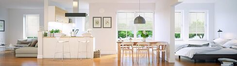 CHICOLOGY Blinds for Windows , Mini Blinds , Window Blinds , Door Blinds , Blinds & Shades , Camper Blinds , Mini Blinds for Windows , Horizontal Window Blinds , Gloss White , 31"W X 72"H in Saudi Arabia