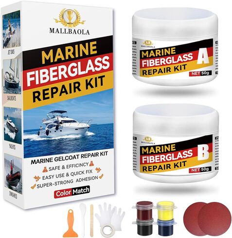 Marine Fiberglass Repair Kit, Boat Repair Kit, Boat Gel Coat Repair kit in Kuwait