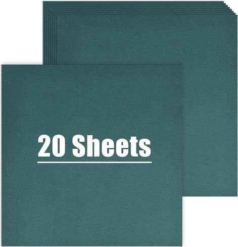 MCPINKY 20 Sheets Cardstock Paper for Crafts, 12 x 12inch Card Stock Paper White Construction Paper for Crafts Printer Invitations Card Making in Saudi Arabia