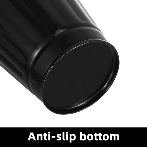 POPETPOP Mini Trash Can with Lid- Tiny Desktop Wastebasket Metal Garbage Bin Pen Holder Flowerpot Small Buckets Organizer for Home Office Kitchen in Saudi Arabia