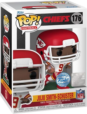 JuJu Smith-Schuster (Kansas City Chiefs) (Away Jersey) Funko Pop! NFL Series 9 in Saudi Arabia
