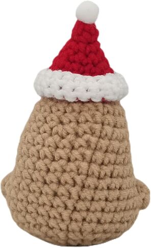 1 mini Positive Cute Potato Handmade Crochet Knitted Gifts Interesting Emotional Support Creative Funny Gift Décor for Birthday Party Decoration Encouragement in Saudi Arabia