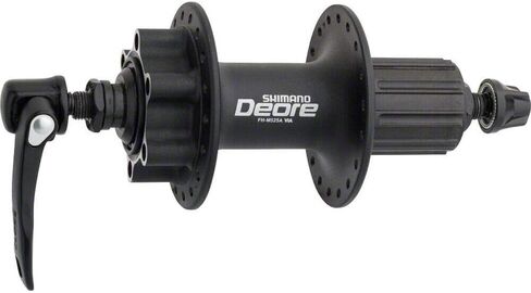 SHIMANO Deore FH-M525A 36h 10-Speed 6-Bolt Disc Rear Hub Black in Saudi Arabia
