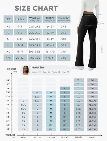 Womens Yoga Pants with Pockets High Waisted Flare Leggings Bell Bottom Yoga Dress Pants Seamless Bootcut Pants in Saudi Arabia