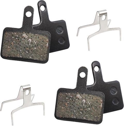 Bike Brake Pads 2 Pairs, Zoom MTB Bike Brake Pads Set, Mountain Bicycle Disc Brakes, No Noise No Skid, Disc Brake Pads & Spring (Semi-Metallic) for Mountain Bike Disc Brakes in Saudi Arabia