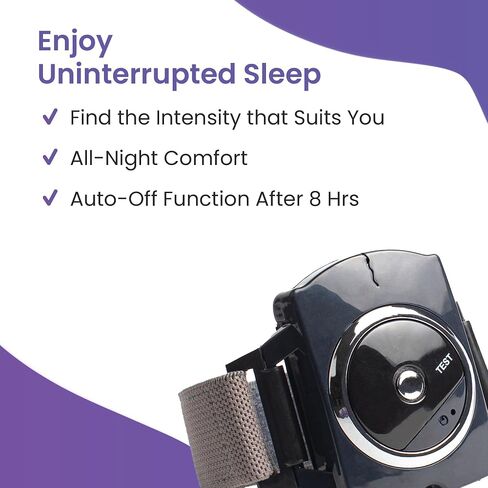 Anti-Snore Wristband - Advanced Anti Snoring Device with Bionic Detection Technology, Adjustable Intensity, Comfortable & Anti Snore Device for Men and Women in Saudi Arabia