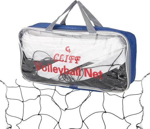 Dioche Volleyball Net, 27 FT x 3 FT Beach Volleyball Net Super Strong Portable with Waterproof Storage Bag for Indoor Match and Outdoor Game in Saudi Arabia