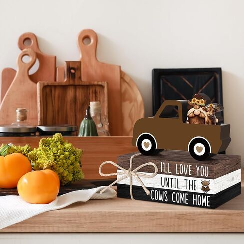 5 PCS Bee Tiered Tray Decor, Humble Bee Sign Book Stack & Truck with Gnome Signs Farmhouse Summer Tiered Tray Decor for Home Table Shelf Decor Holiday Party Decor in Saudi Arabia