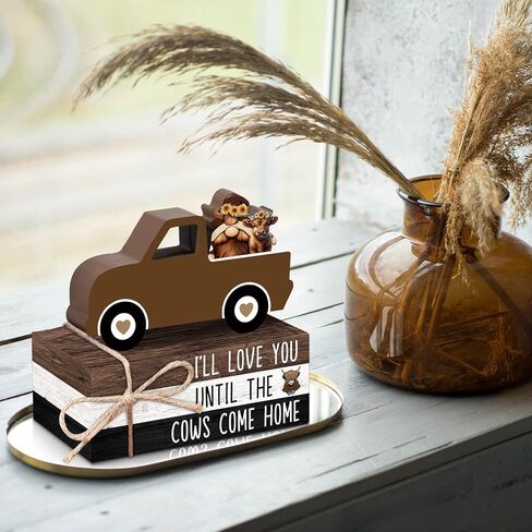 5 PCS Bee Tiered Tray Decor, Humble Bee Sign Book Stack & Truck with Gnome Signs Farmhouse Summer Tiered Tray Decor for Home Table Shelf Decor Holiday Party Decor in Saudi Arabia