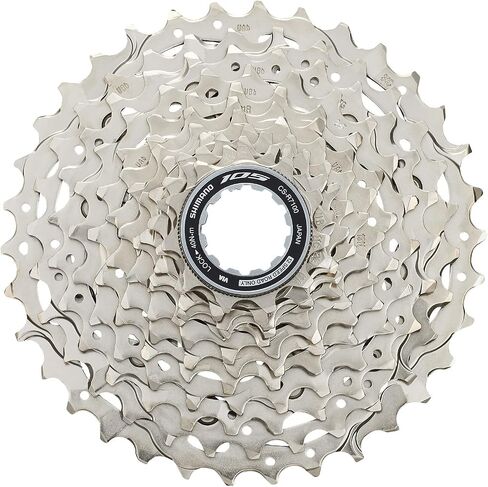SHIMANO 4550170172565 Cassette 12 Speed 105 1134T Unisex-Adult, Silver, Size in Saudi Arabia