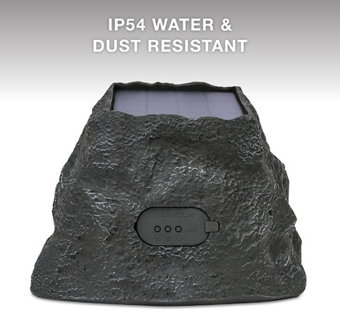 Victrola Rock Speaker Connect, Sand, Wireless Outdoor Speaker with Bluetooth 5.3, 22-Hour Battery Life, with Solar Charging, Link Up to 20 Rock Speakers, IP54 Water & Dust Resistant Speaker in Saudi Arabia