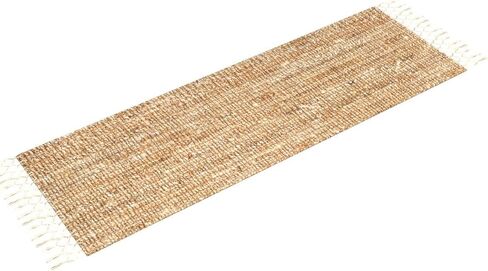 سجادة منطقة NuLOOM Raleigh Farmhouse Jute Tasseled Area، مقاس 5×8، طبيعية in Kuwait