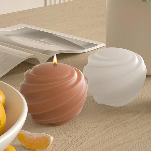 3 PCS Wave Candle Mold Geometric Pillar Candle Mold Silicone Candle Molds Irregular Wave Twisted Silicone Molds Swirl Silicone Mold Twist Candle Mold Irregular Silicone Mold for Home Decoration in Saudi Arabia
