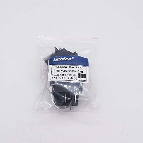 Twidec/2 قطعة مقاوم للماء DC12V الروك تبديل التبديل الأخضر مصباح ليد مضيئة 16A 4 دبابيس 2 موقف تشغيل/إيقاف DPST قارب أو سيارة KCD2-201N-2-W-G in Saudi Arabia