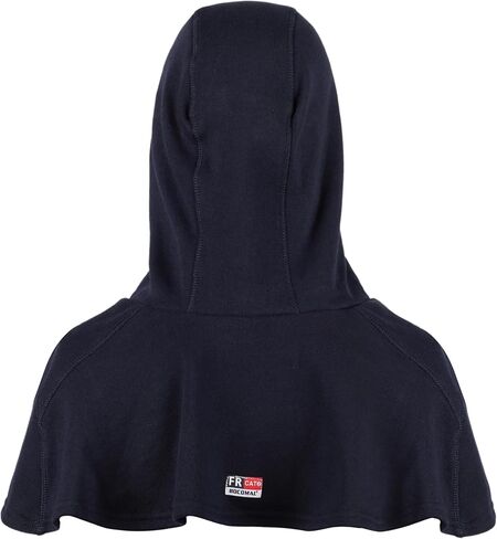 BOCOMAL FR Face Mask Winter Fleece Balaclava Neck Hood 10.5oz 100% C Flame Resistant Welding Full Head Neck Cover in Kuwait