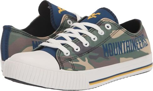 FOCO Oklahoma Sooners NCAA Womens Camo Low Top Canvas Shoes - 8 in Saudi Arabia