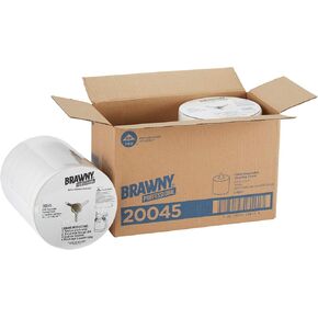 Georgia-Pacific Brawny Professional Perforated Paper Towel Rolls,Disposable Cleaning Towel,20085,20 Rolls per Case,84 Sheets per Roll