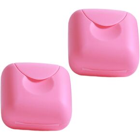 2pcs Packing Box Storage Box Foldable Cup Holder Plastic Container Portable Cup Pouch Carrier Storage Box for Case for Menstrual Cups