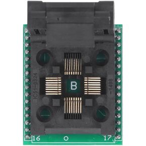 QFP32 to DIP32 Programming Socket PCB 2.54mm Pin Pitch Test Socket for Data and Processing